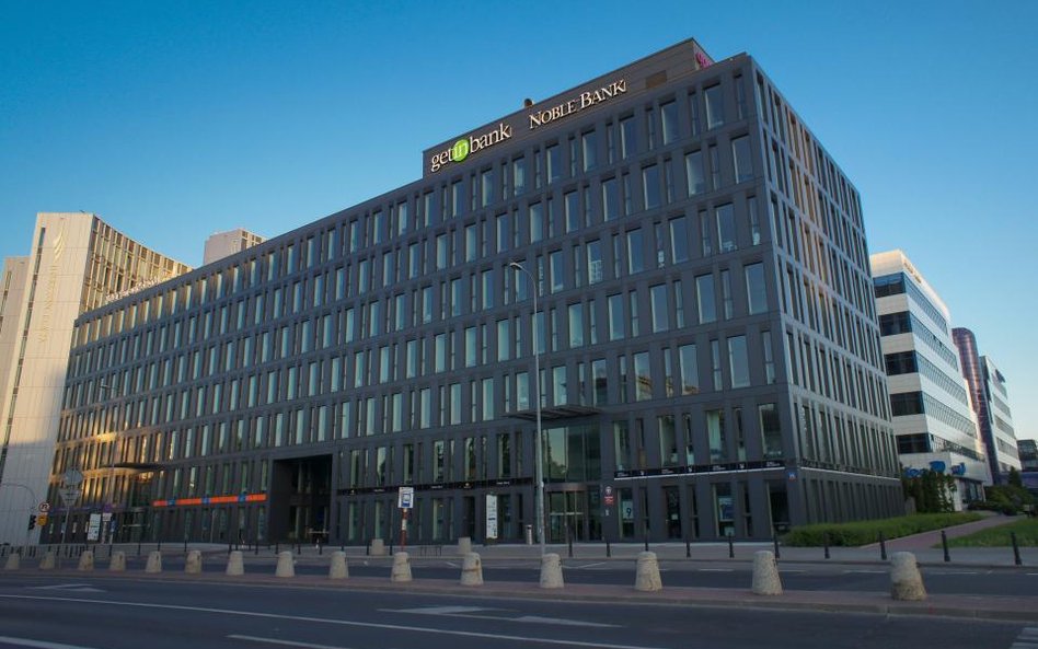 Zaburzone wyniki Getin Noble Banku
