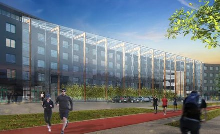 Adgar Park West w Warszawie – w kompleksie biurowym w Alejach Jerozolimskich powstaje strefa sportu 