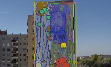 Mural powstał na ścianie szczytowej budynku przy ul. Batalionu „Zośka” 7 w Opolu.