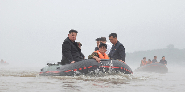 Oferta Korei Południowej dla dotkniętej powodzią Północy. Odpowiedzi nie ma