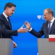 Sekretarz generalny NATO Mark Rutte i polski premier Donald Tusk