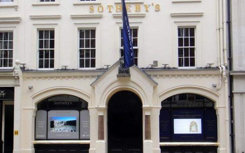 Londyńska siedziba domu aukcyjnego Sotheby's