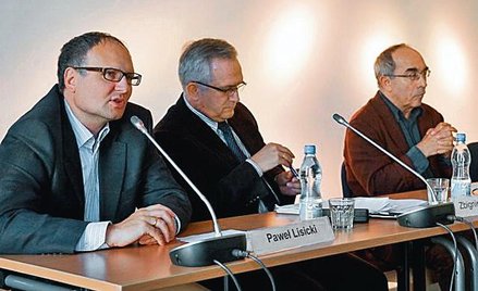 W debacie wzięli udział m.in. (od lewej): redaktor naczelny „Rz” Paweł Lisicki, redaktor naczelny „W