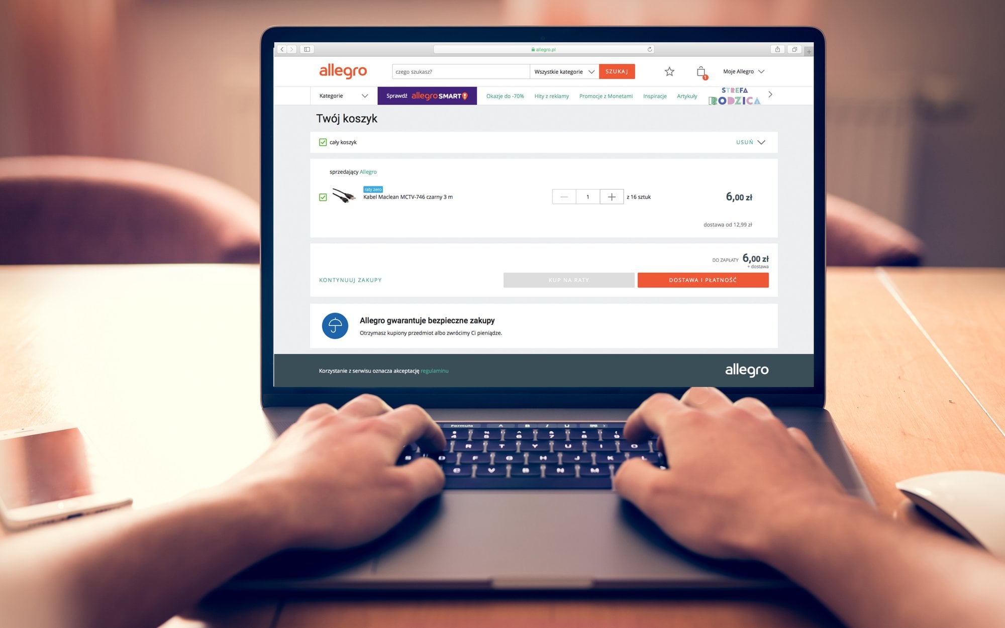 Polska platforma w europejskiej czołówce. Allegro goni Amazona