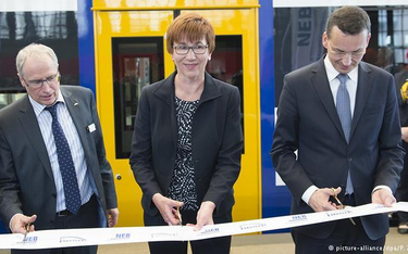 Wicepremier Mateusz Morawiecki otwiera w Berlinie kolejowe połączenie obsługiwane przez pociągi pols