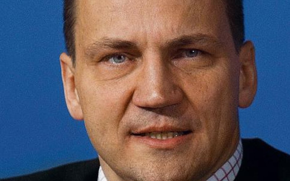 Radosław Sikorski, minister spraw zagranicznych, Fot. b.j.