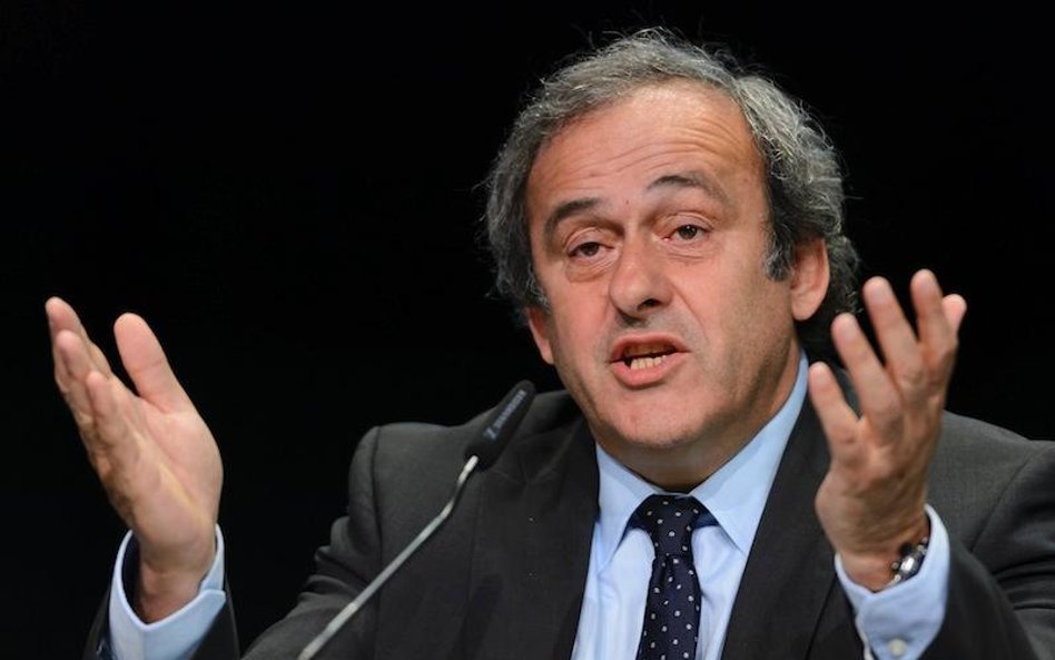 UEFA popiera Platiniego