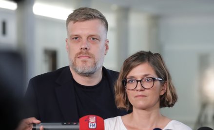 Magdalena Biejat i Adrian Zandberg