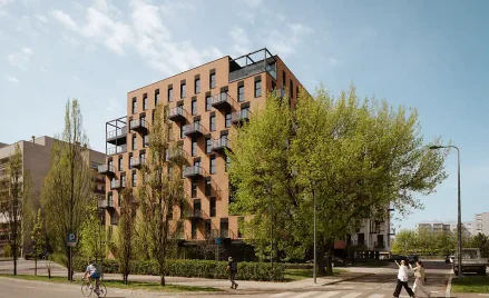 Heimstaden już rozpoczął sprzedaż mieszkań w projekcie vis a vis Konesera na warszawskiej Pradze. Lo
