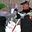 Adam Małysz i Hannu Lepistoe