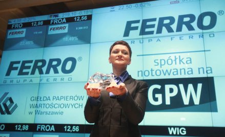 Aneta Raczek, prezes Ferro