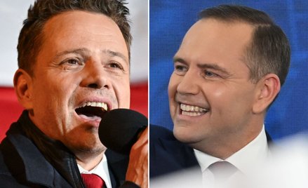 Rafał Trzaskowski i Karol Nawrocki