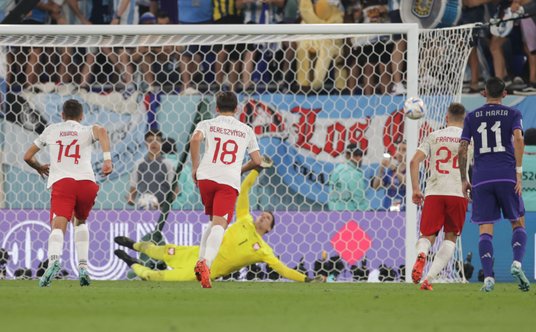 Jedna z interwencji Wojciecha Szczęsnego