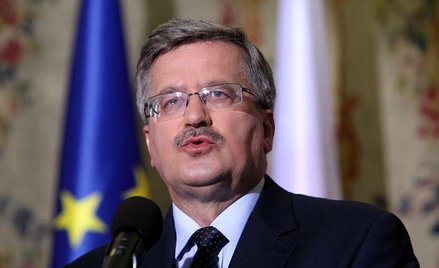 Prezydent Bronisław Komorowski
