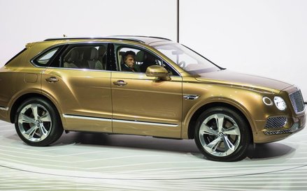 Bentayga, nowy SUV Bentleya prezentowany na tegorocznym Frankfurt Motor Show