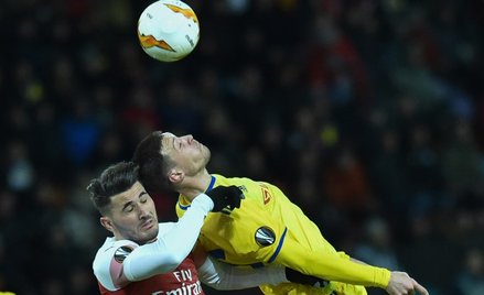 Arsenal przegrywa z Bate Borysów