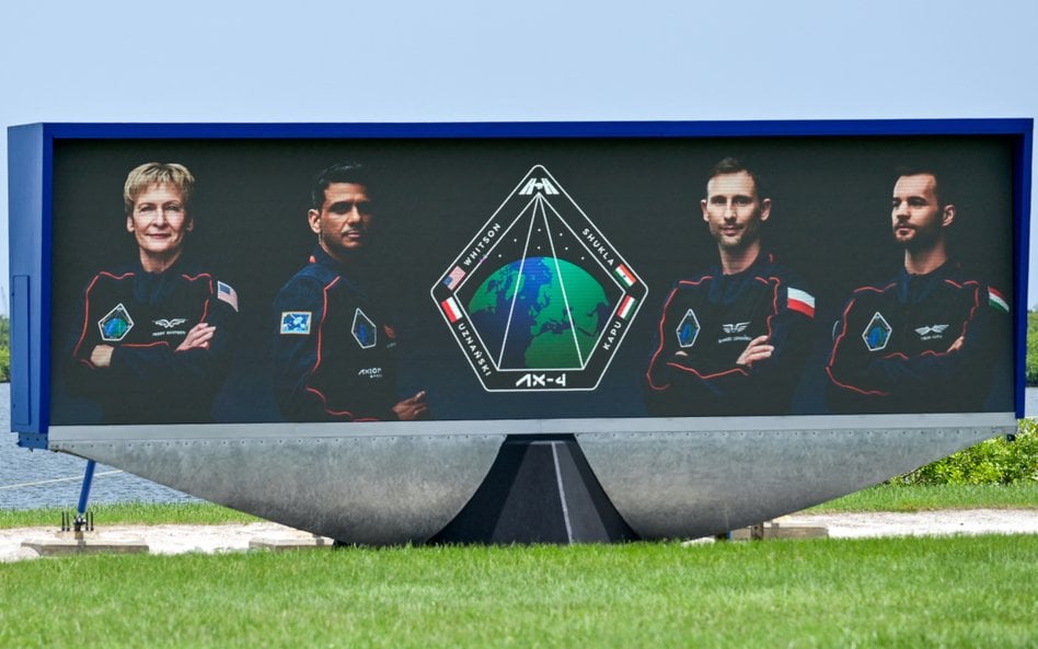 Astronauci z misji Axiom-4, w tym Polak Sławosz Uznański-Wiśniewski