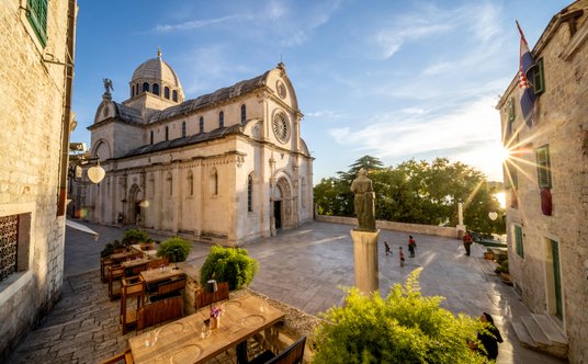 Katedra św. Jakuba wpsiana na listę UNESCO, Szybenik ©CNTB Julien Duval