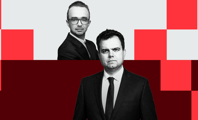 Artur Bartkiewicz, szef wydawców strony głównej rp.pl i Michał Kolanko, dziennikarz działu krajowego