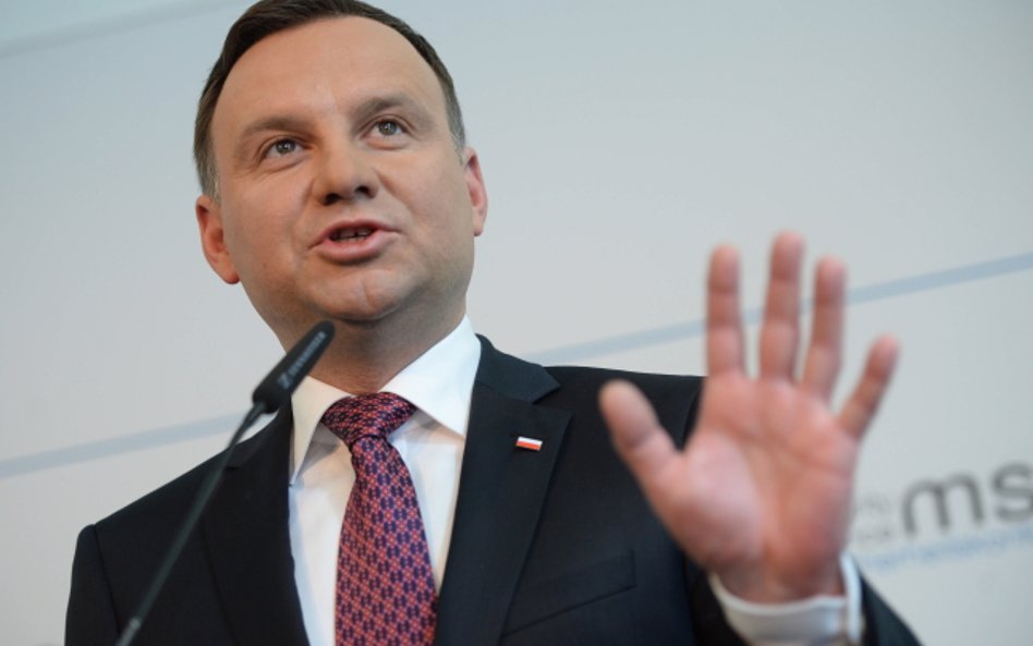 Prezydent Andrzej Duda