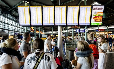 Awaria sparaliżowała między innymi lotnisko w Amsterdamie