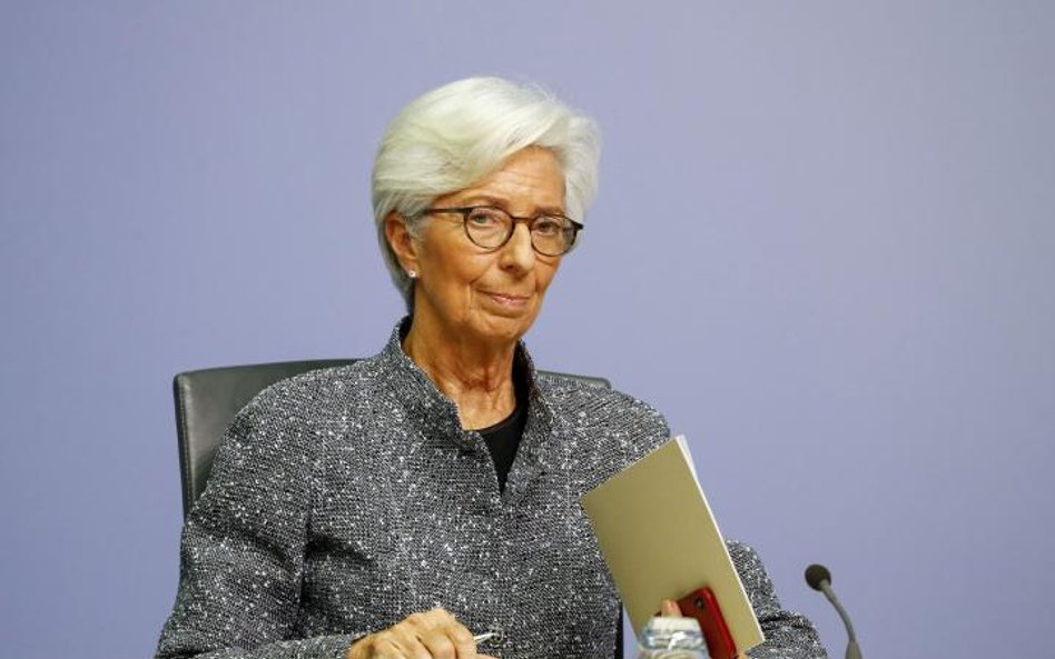 Prezeska EBC Christine Lagarde w czwartek nie dała klarownych wskazówek, jak zwiększy się zaangażowa