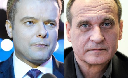 Rzecznik PiS Rafał Bochenek i poseł Kukiz'15 Paweł Kukiz