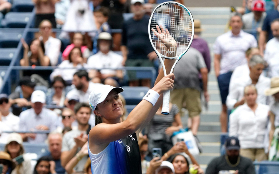 Iga Świątek zaczęła US Open od szybkiego zwycięstwa