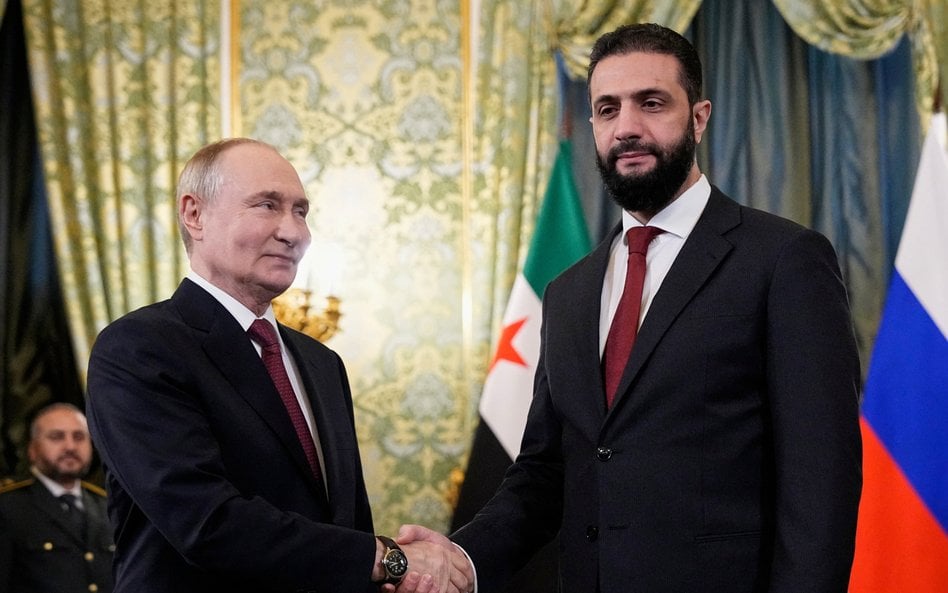 Prezydent Syrii Ahmad asz-Szara Hajat Tahrir asz-Szams odwiedził Moskwę. Nie wiadomo, czy domagał si
