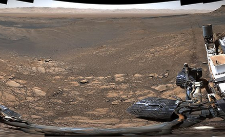 NASA pokazała panoramę Marsa złożoną z tysiąca zdjęć