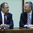 Rada Rosja-NATO jest zawieszona. Ale dialog między sojuszem i Moskwą trwa. Na zdjęciu szef rosyjskie