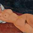 „Leżąc nago na białej poduszce”, Amadeo Modigliani, 1917 r. Materiały Prasowe