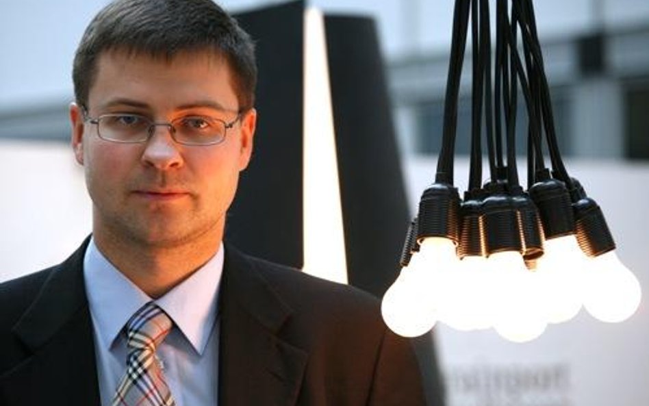 Desygnowany na premiera Łotwy Valdis Dombrovskis