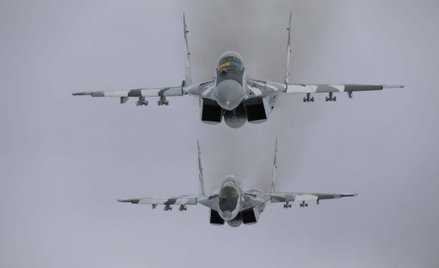 Myśliwce MiG-29 Sił Powietrznych Sił Zbrojnych Ukrainy.