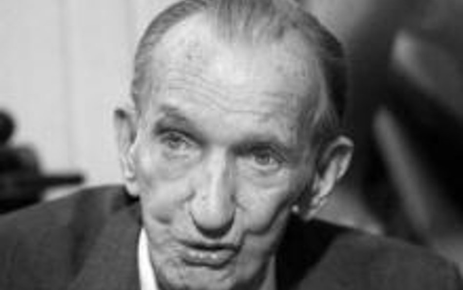 Jan Karski. Fot. PAP/T. Gzell