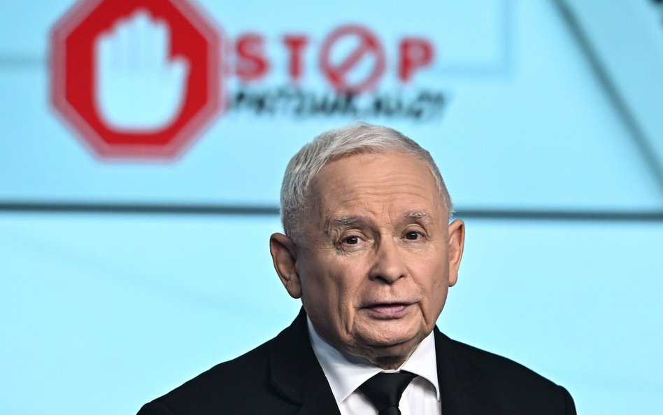 Prezes Prawa i Sprawiedliwości Jarosław Kaczyński