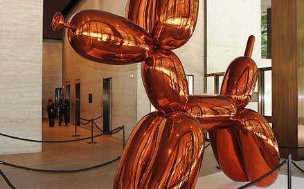 "Balloon Dog" Jeffa Koonsa