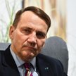 Europoseł Radosław Sikorski podczas spotkania promującego jego najnowszą książkę pt. „Polska. Stan p