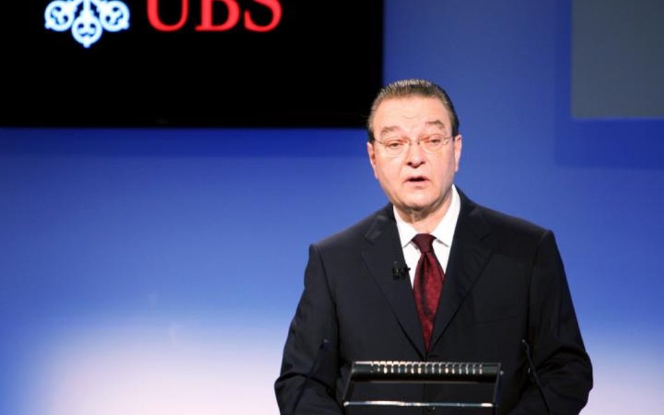 Oswald Grübel, prezes UBS