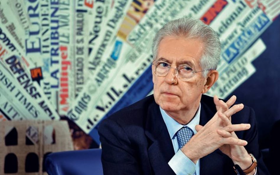 Włoski premier Mario Monti ostrzega Niemców, że duże różnice między rentownością obligacji państw ta