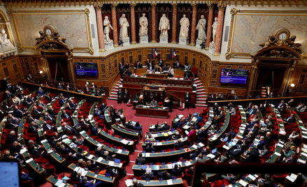 Obrady francuskiego senatu