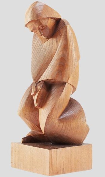 Rzeźba z 1934 roku zakopiańskiego artysty Jana Kubicza.