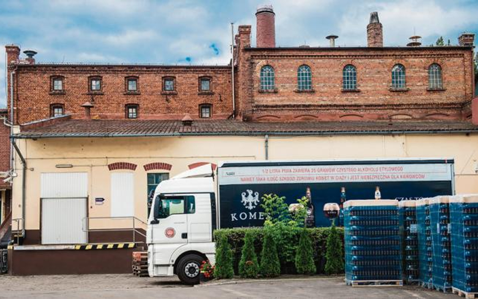 Browar Fortuna warzy w Miłosławiu m.in. wielokrotnie nagradzany porter bałtycki – Komes Porter.