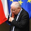 Po spocie PiS, w którym nie odbiera na wszelki wypadek telefonów z Niemiec, Jarosław Kaczyński (na z