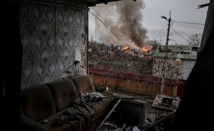 Konstantynówka, miasto w obwodzie donieckim, do którego zbliżają się wojska rosyjskie