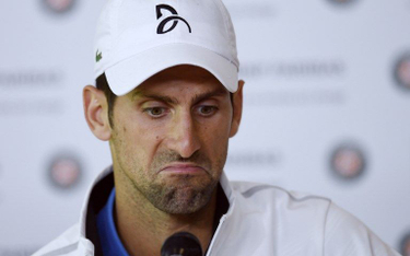 Novak Djokovic dostał cios