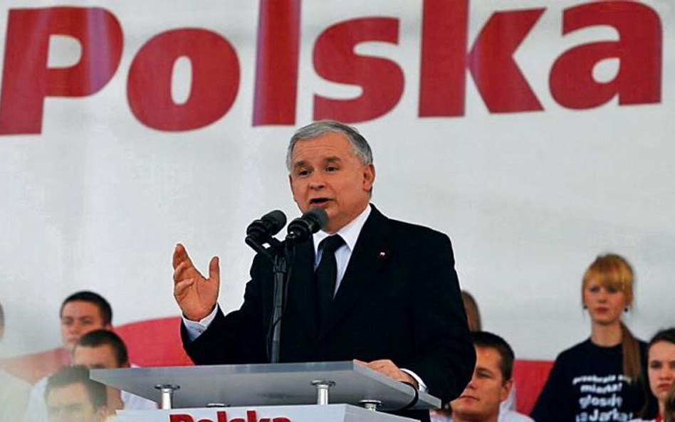 Jarosław Kaczyński dziękował wczoraj mieszkańcom Rzeszowa za poparcie