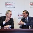 Były szef resortu kultury Piotr Glińśki i dyrektor instytutu Jan Żaryn