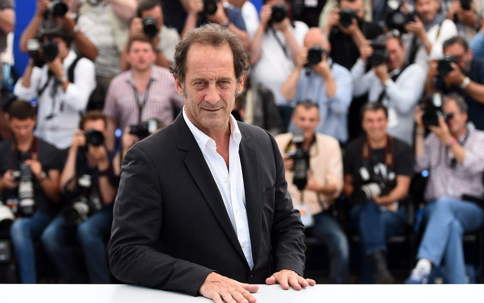 Vincent Lindon na festiwalu w Cannes