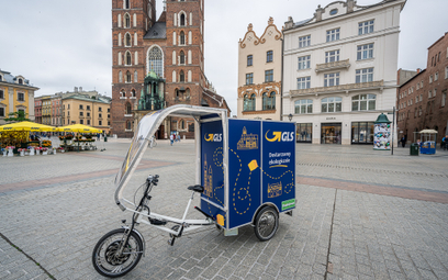 Kurier GLS w Polsce pojedzie na rowerze